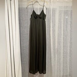 Sachin + Babi Dark Green Maxi Dress